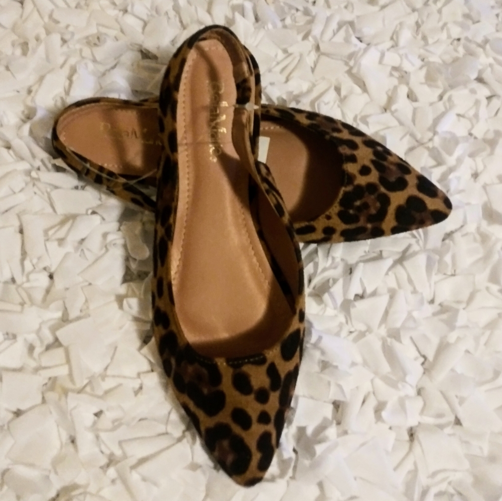 (3/$15) New Animal Print Flats